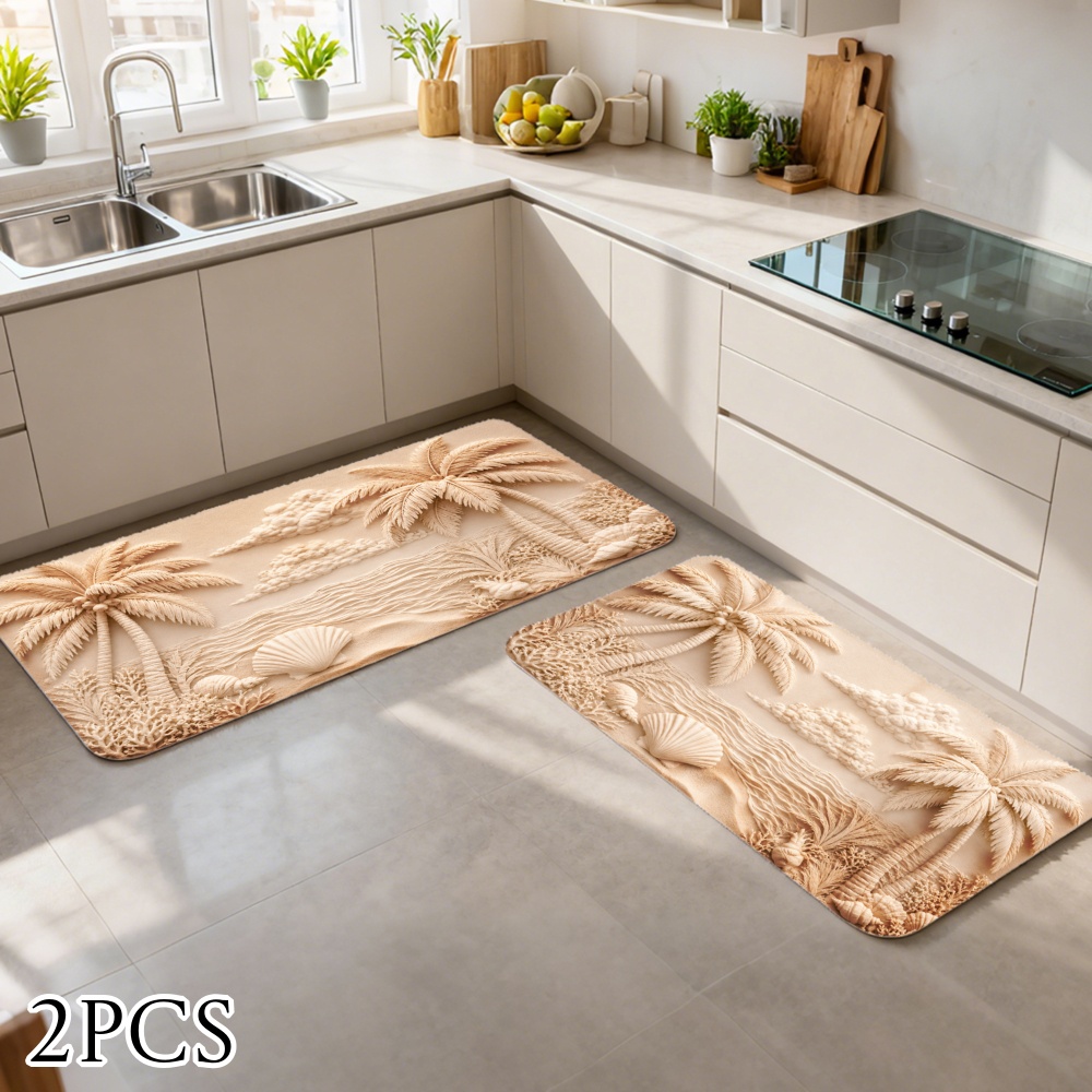 3-teiliges Küchen-Teppich-Set, – Home Bathroom Colors Bewertung und Preis