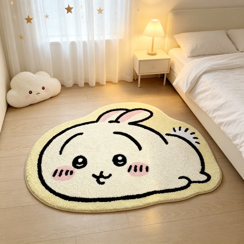 Chiikawa Cartoon Teppich Anime – Home Bathroom Rugs Bewertung und Preis